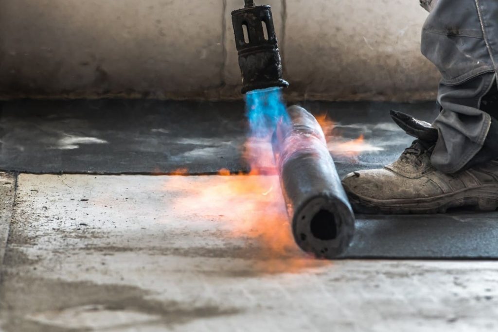 Aplicação de Manta Asfaltica